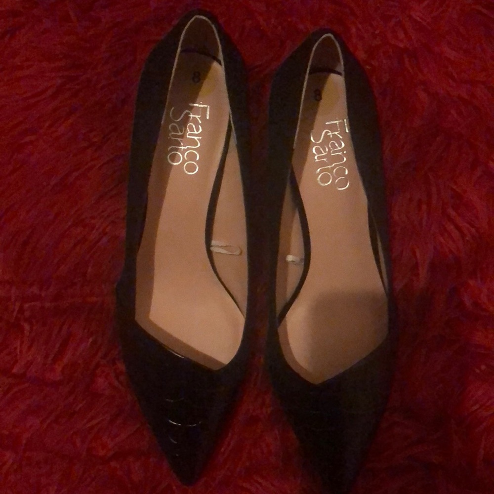 Franco Sarto, black size 8 shoes